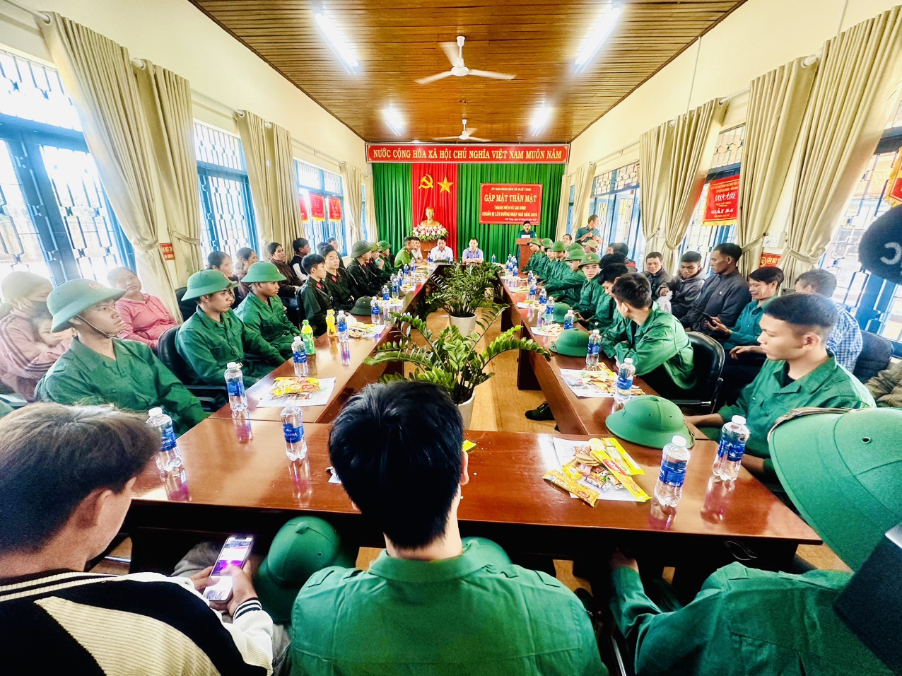 Xã DLiê Yang có 26 thanh niên lên đường nhập ngũ năm 2024